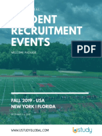 Student Recruitment Events: FALL 2019 - USA New York - Florida