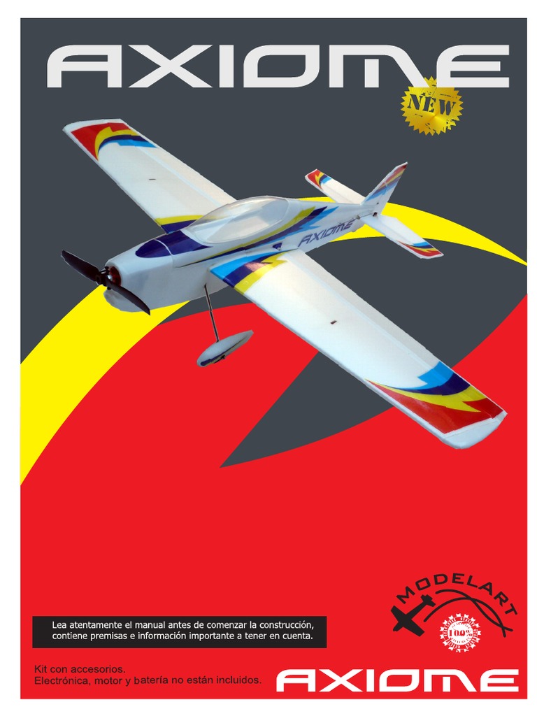 Manual para Armar Aviones de Telgopor | PDF | Avión | Tornillo