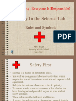 Lab Safety: Everyone Is Responsible!