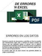Algunos Errores en Excel PDF