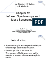 Infrared Spectroscopy and Mass Spectrometry: Organic Chemistry, 5