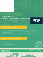 Brazil's BRT Systems: Best Practices and Room for Improvement from 16 Evaluated Corridors