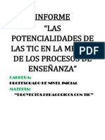 Potencialidades de Las TIC.