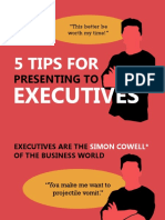 5 Tips For: Presenting To