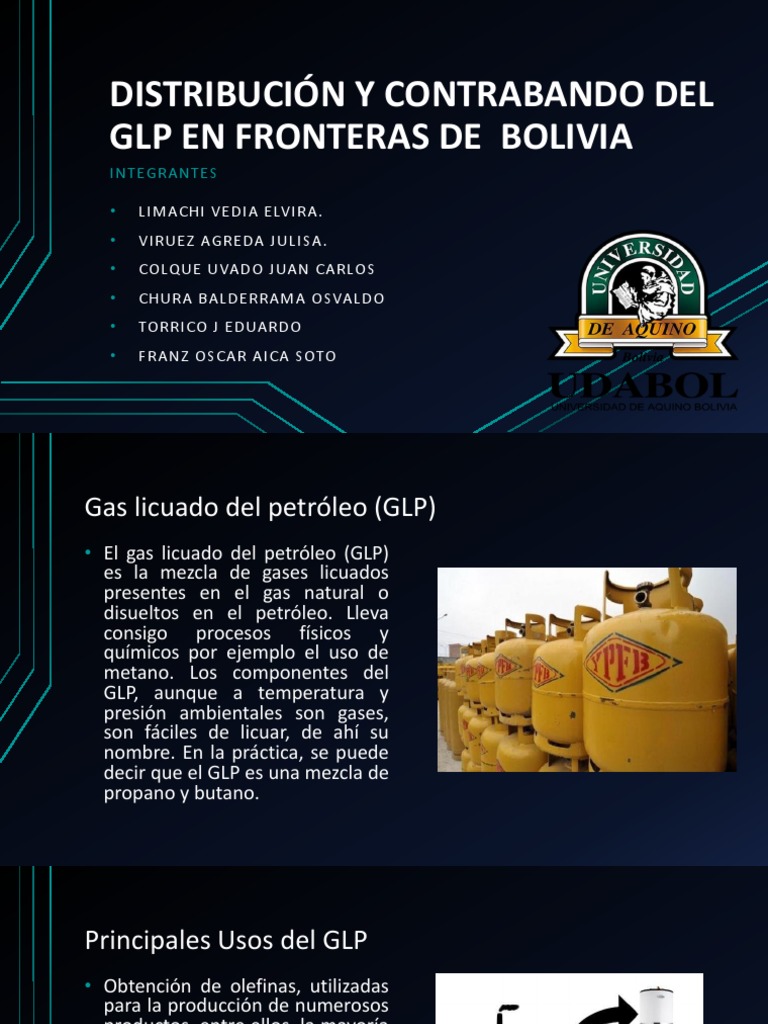 Contrabando GLP en Fronteras Bolivia | PDF | Gas de petróleo licuado ...