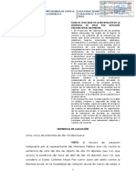 Sentencia de CasaciÃ N NÂ° 915-2016-VS-Falta de Logicidad en La Motivaciã N de La Sentencia de Vista Por Deficiente Valoraciã N de Las Pruebas