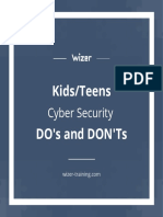 Kids/Teens Cyber Security Do's and Don'ts