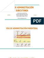 Seminario Via Subcutanea