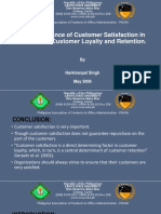Importance of Customer Satisfaction
