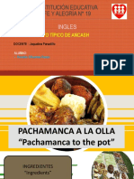 Pachamanca - Plato Tipico Ancash