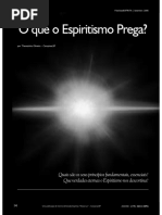 O Que o Espiritismo Prega