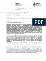 Atividade Resumo de Textos Discutidos GVGO PDF