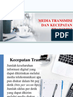Media Transmisi Dan Kecepatan Transmisi