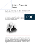 Las Cien Mejores Frases de Schopenhauer