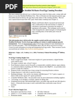 McMaster Fecal Egg Count Method | PDF