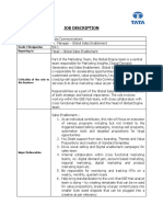Job Description: Company Name Position Title Grade / Designation Reporting To