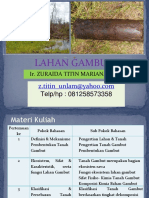 Definisi & Mekanisme Pembentukan Lahan Gambut