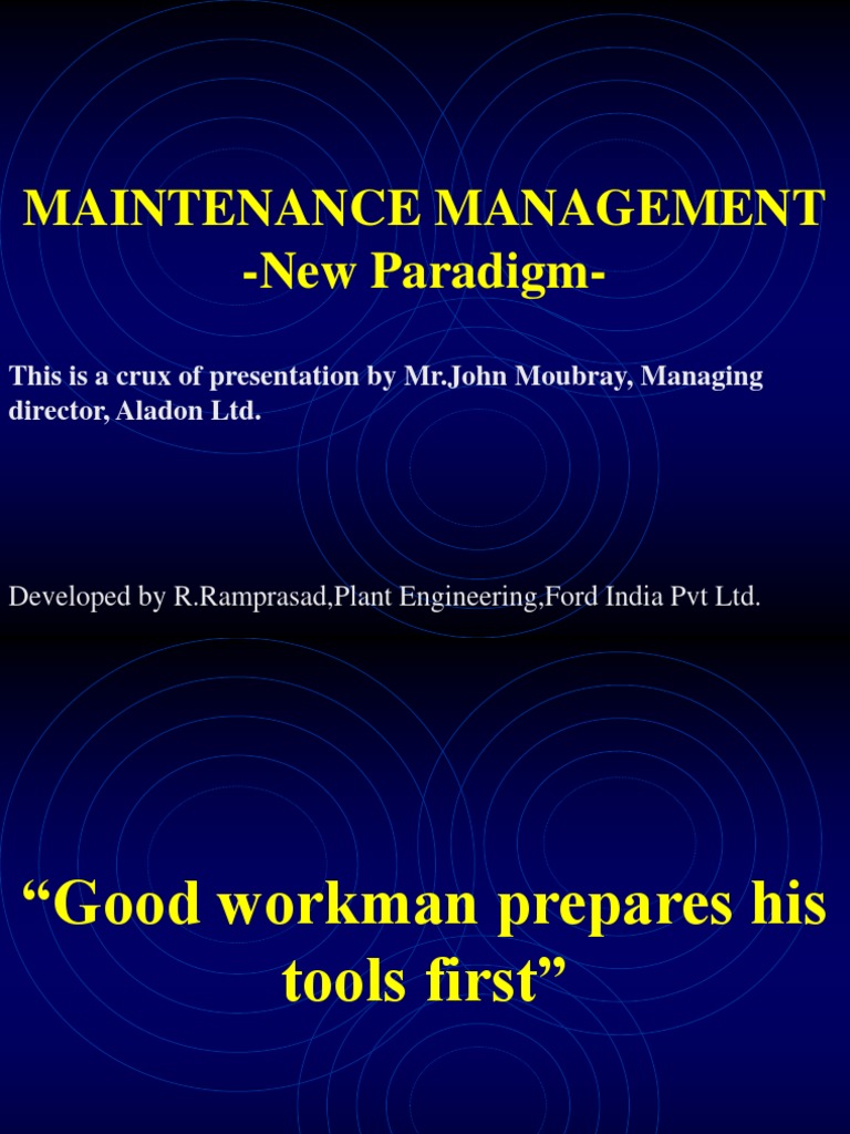 Maintenance Management | PDF | Time | Systems Science