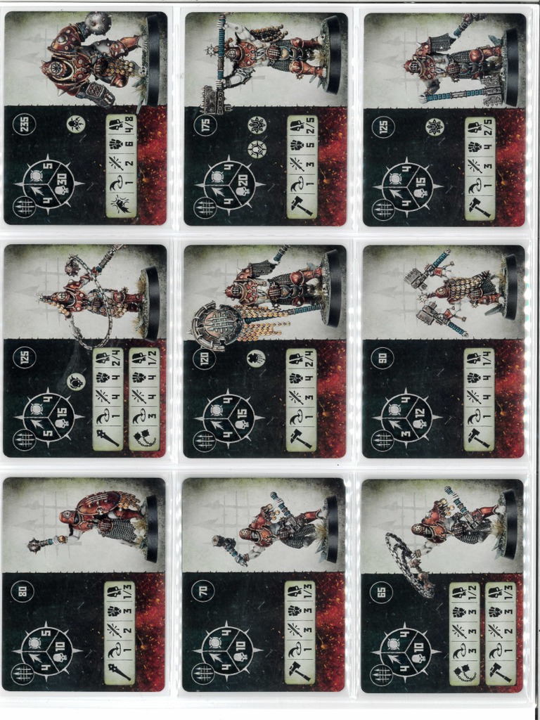 Warcry Cards PDF | PDF