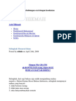 Akhlak Ternyata Berhubungan Erat Dengan Kesehatan