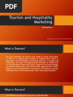 Tourism and Hospitality Marketing: Prepared By: CB Joan R. Doyo, Mca, PHD