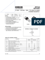 Irf540 PDF