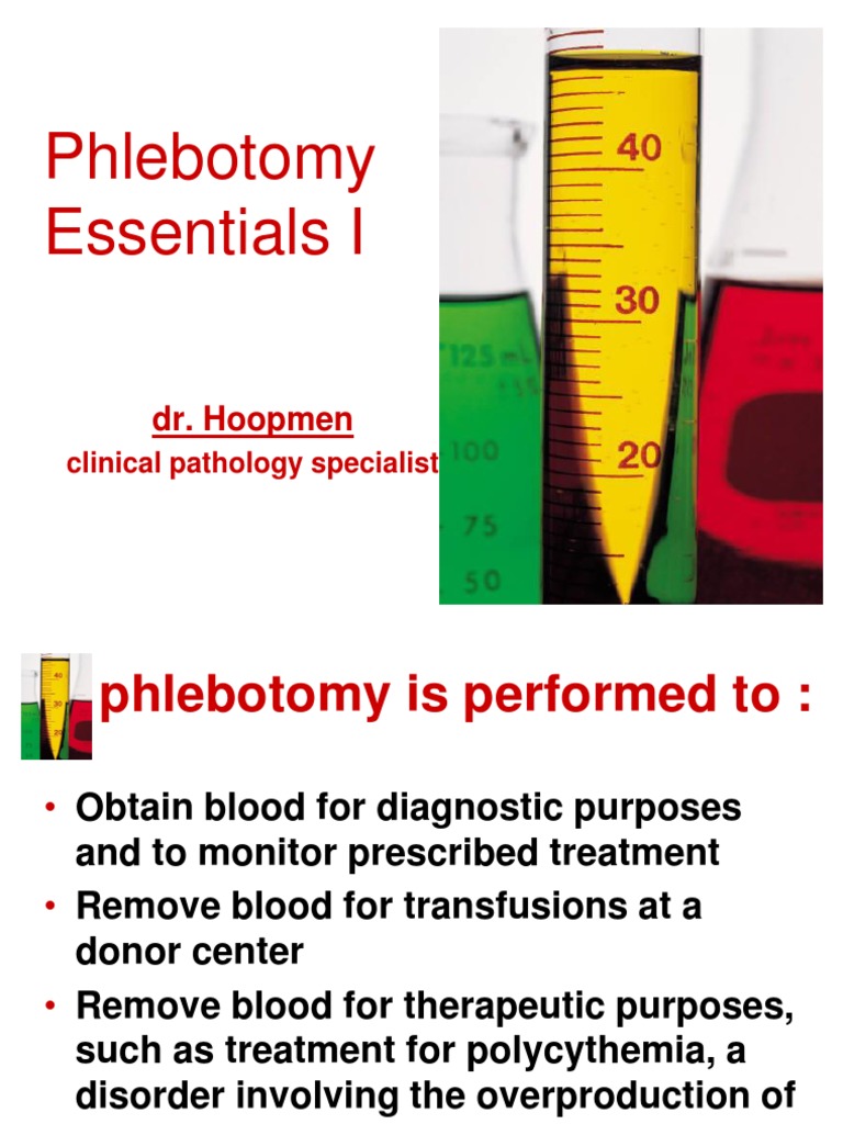Phlebotomy Essentials I PDF Coagulation Vein