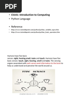 1- Variable, Data Types and Operators