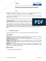 Manejo Seguro de Soluciones de Hipoclorito de Sodio PDF