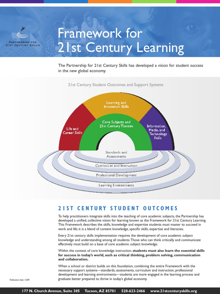 Partnership For 21st Century Skills, 2009 | PDF | Curriculum ...
