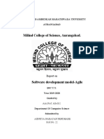 Milind College of Science, Aurangabad.: Software Development Model-Agile