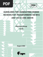 204 Guidelines For Conducting Design Reviews For Transformers