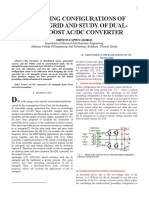 Grounding Configurations of DC Nanogrid and Study of Dual-Buck-Boost Ac/Dc Converter