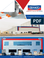 Dana Steel Dubai  - Adding Value to Steel 