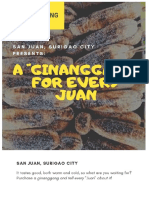 A Ginanggang for Every Juan: A Project on Marketing Variation