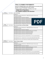 V Semester CBCS TT 2019 2017 Admission