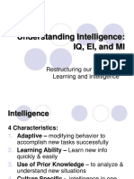 Understanding Intelligence: IQ, EI, and MI
