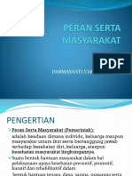 Peran Serta Masyarakat