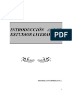 Introduccic3b3n a Los Estudios Literarios