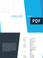 Philips - An Analysis Into The Company (MBA Interim Project)