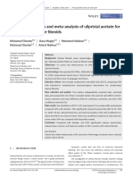 A Systematic Review and Meta-Analysis of Ulipristal Acetate For Symptomatic Uterine Fibroids