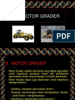 Produksi Kerja Motor Grader 2007