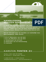 Handleiding: Karsten Oppompbare Tenten