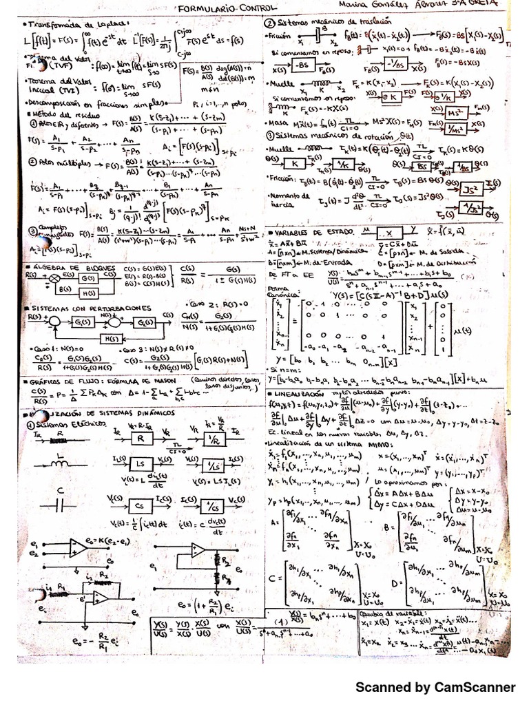 Formulario Control | PDF