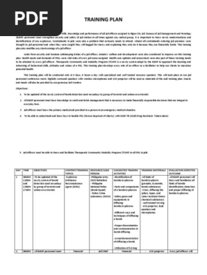 Training Plan