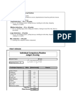 Gymnastics-Compulsory Judge Form