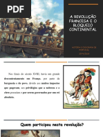 A Revolução Francesa e o Bloqueio Continental