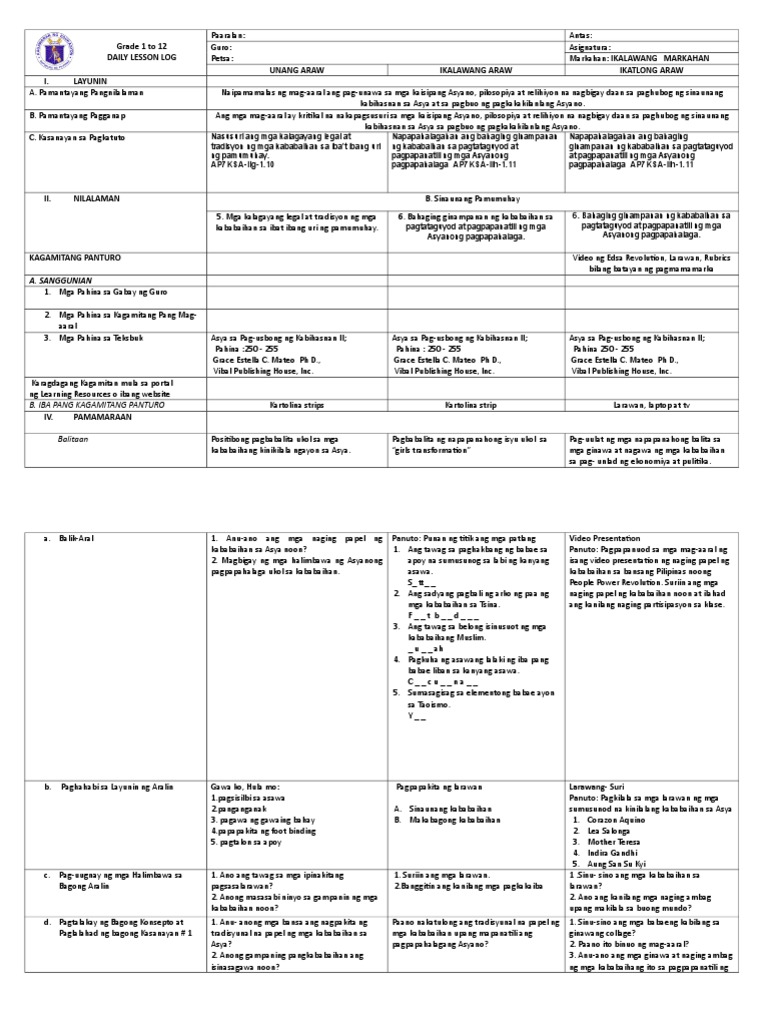 Ap 7 3rd Quarter | PDF