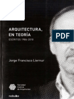 Arquitectura en teoría: escritos 1986-2010