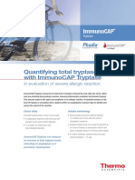 AssaySheet ImmunoCAP Tryptase